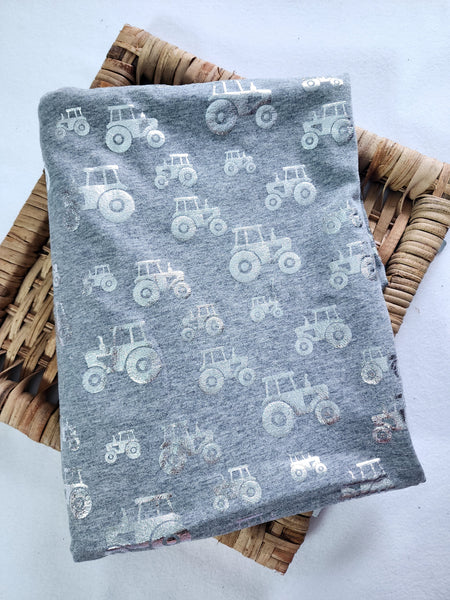 Tuque à pompom - Tracteurs metalliques