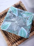 Tuque à pompom - Fleurs de mer