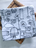 Tuque à pompom - Sketchy decor