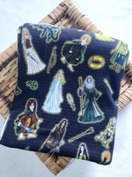 Tuque à pompom - LOTR texte de l'anneau