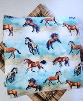 Tuque à pompom - Chevaux