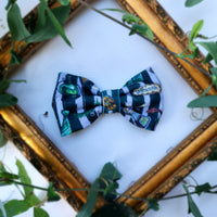Boucle à cheveux - Maison de la magie verte striped