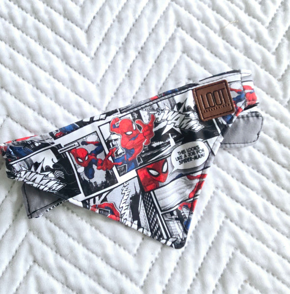 Chiens - Bandana - XSMALL/SMALL - Homme arachnide