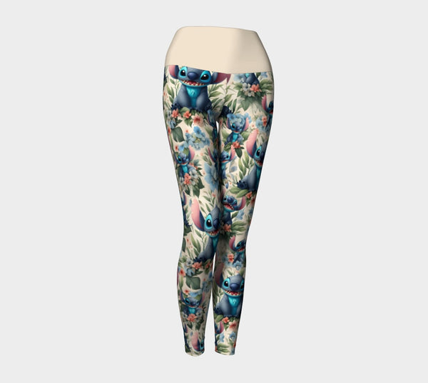 Leggings - Petit Alien Bleu