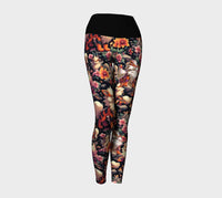 Leggings - Pokarcanine fleuris