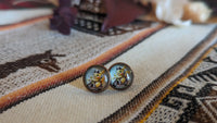 Boucle d'oreilles - Souris sur moto