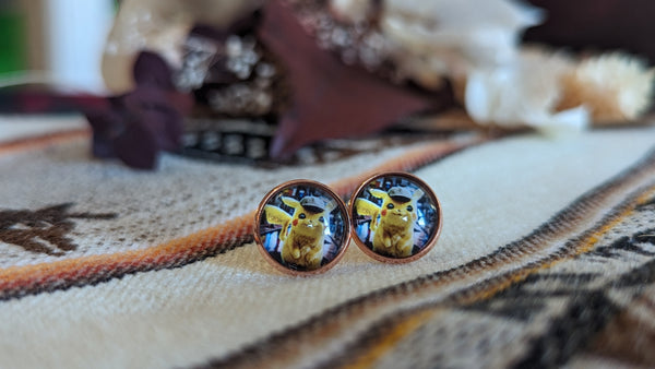 Boucle d'oreilles - Souris adorable