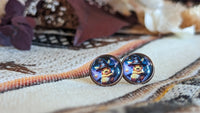Boucle d'oreilles - Souris Halloween