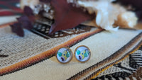 Boucle d'oreilles - Fleurs