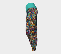 Leggings - Princesses en vitraux