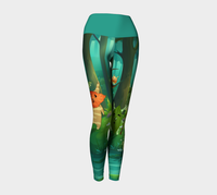 Leggings - Foret des feuilles cachées