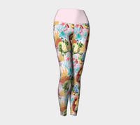 Leggings - Princesses watercolor