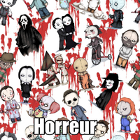 Masques - 100% Coton - Horreur
