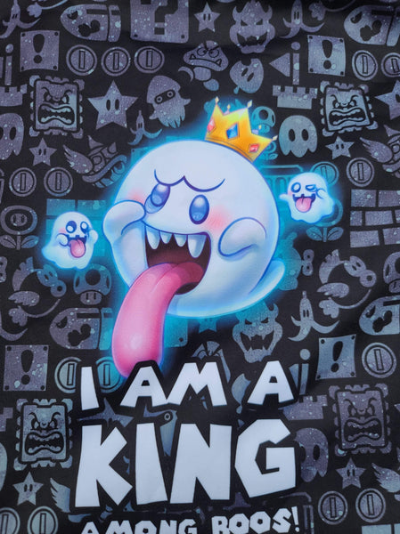 NE PAS COMMANDER SEUL - I am a king motifs gris - AJOUT HOODIE