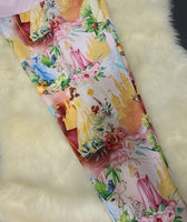 Leggings - Princesses watercolor